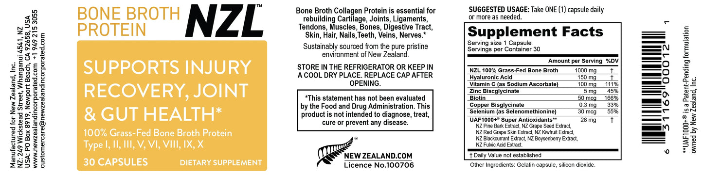 Suplemento natural para aliviar el dolor articular OmegaNZL, aceite de mejillón de labios verdes, 60 cápsulas