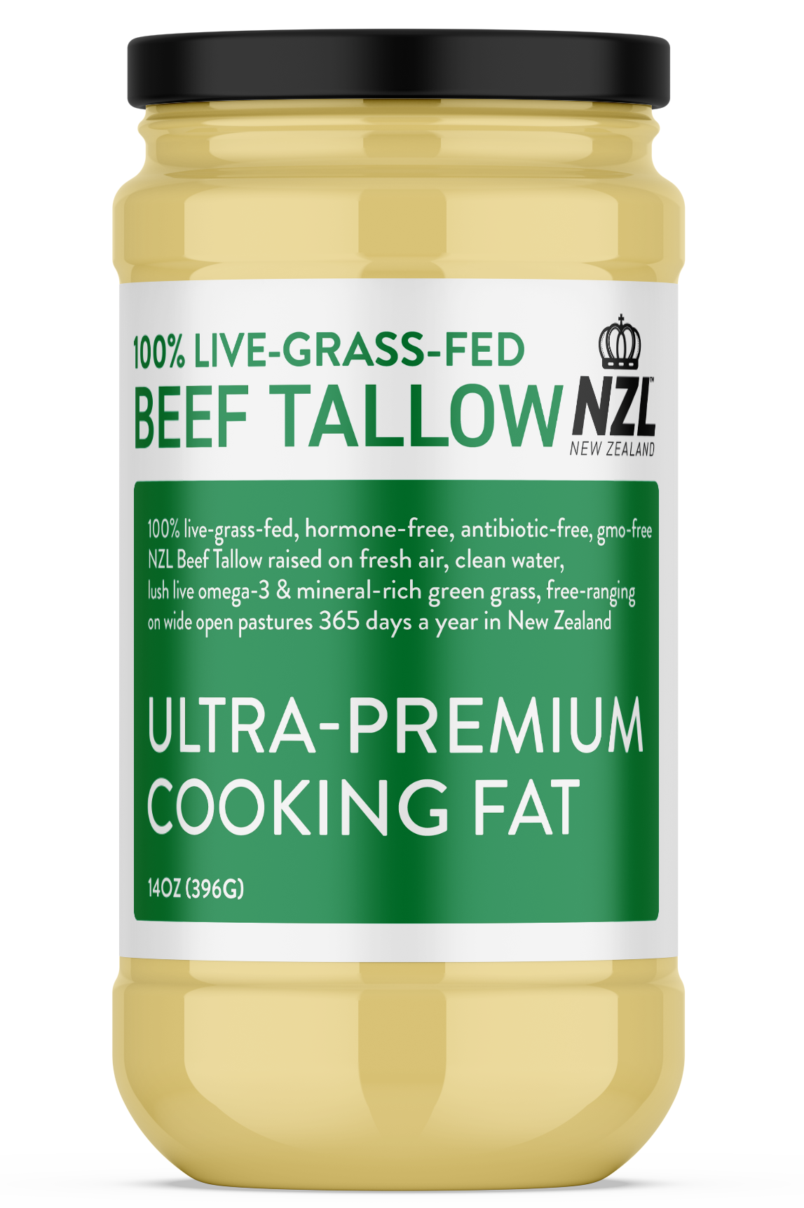 100% Live-Grass-Fed Beef Tallow NZL