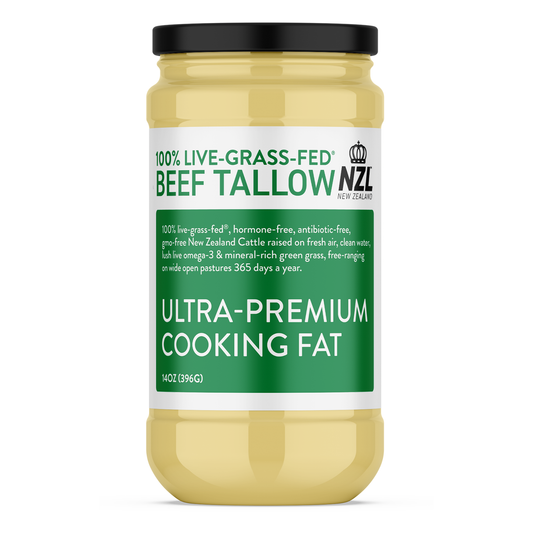 100% Live-Grass-Fed Beef Tallow NZL