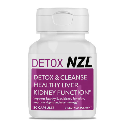Detox NZL for Healthy Liver & Kidney Functions, Boosts Energy, 30 capsules